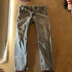 Old Levi’s 505 straight fit jeans